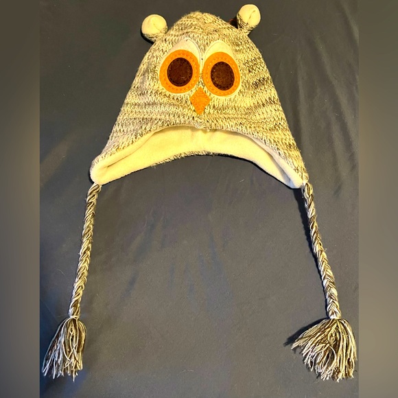 ❤️Winter kids/teens Owl cap/hat/beanie with braids ❤️ - Picture 2 of 5